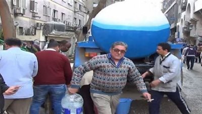 قطع المياه عن مدينة العبور لإجراء صيانة وقائية بمحطة المياه  (صورة)