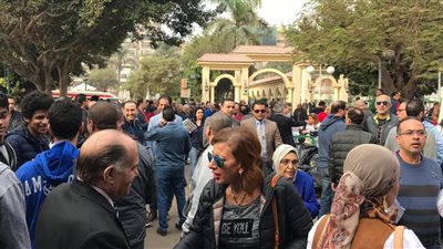 “عنان” و”الزند” ومحمد إبراهيم يدلون بأصواتهم فى انتخابات نادي الصيد