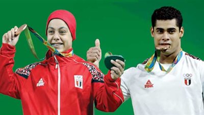 وزير الرياضة يصرف مليون جنيه لـ”إيهاب وسارة” بعد ذهبيات رفع الأثقال