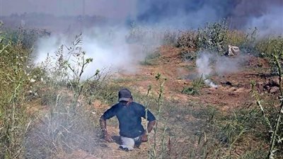 استشهاد شاب فلسطينى قعيد برصاص الاحتلال الإسرائيلى (صور)