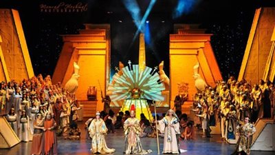 عودة أوبرا عايدة للأهرامات