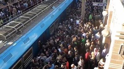 عطل فني بمترو الأنفاق اتجاه المنيب
