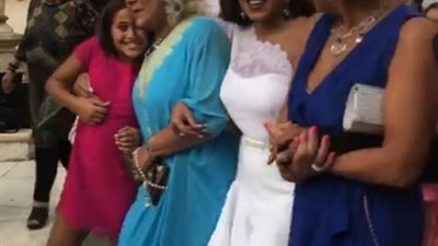 شاهد: عقد قران ناهد السباعى فى القلعة (فيديو-صور)