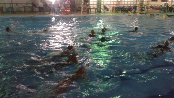 تسرب غاز فى نادى