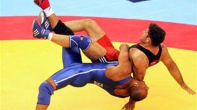 محمد إبراهيم في ربع نهائي بطولة العالم للمصارعة