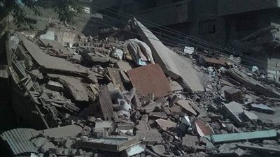 انهيار منزل بالجمالية فى قنا والدفاع المدني يبحث عن مصابين