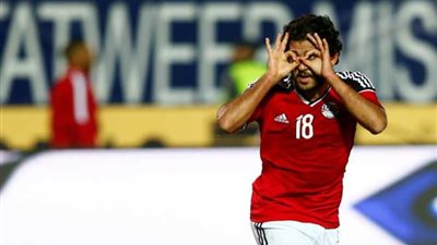 مروان محسن يتقدم بالهدف الثاني للفراعنة على سوازيلاند