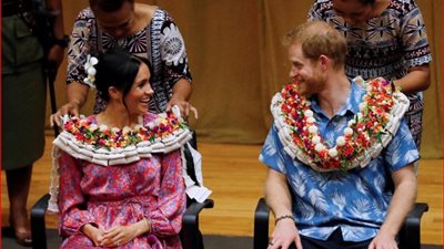 الأمير هاري يسلط الضوء على تغير المناخ خلال زيارته لـ”فيجي” (صور)