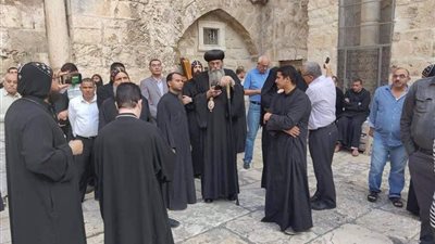 ننشر تفاصيل ما حدث أمام دير السلطان بالقدس والإعتداء الإسرائيلى على الرهبان (صور وفيديو)