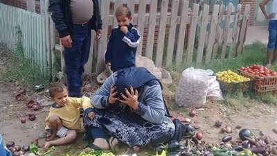 إحالة المسئولين عن واقعة إيذاء بائعة الخضار بدمياط للتحقيق (صور)