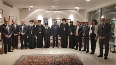 بشأن دير السلطان.. تفاصيل 4 ساعات لاجتماع الوفد الكنسي مع سفير مصر بتل أبيب