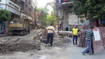 إغلاق جزء من الجزيرة الوسطى أمام مسجد مصطفى محمود لاستكمال أعمال المترو (فيديو)