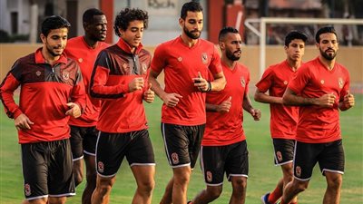 محمد هاني ينتظم في مران الأهلي