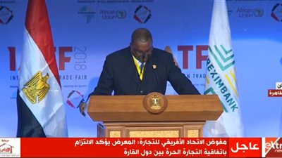 مفوض الاتحاد الإفريقي للتجارة: معرض التجارة البينية يؤكد الالتزام بالاتفاقيات في القارة