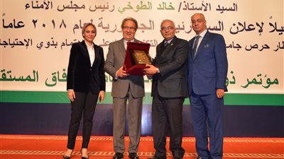 “التعليم” تشارك فى فعاليات مؤتمر “ذوي الاحتياجات الخاصة وآفاق المستقبل” (صور)