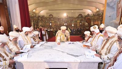 البابا يُدشن كنيسة العذراء مريم ومارجرجس بالشروق (صور)