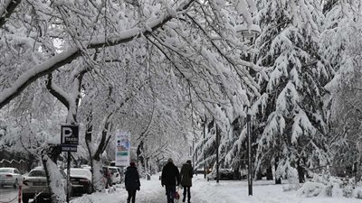 الثلوج تكسو شوارع تركيا