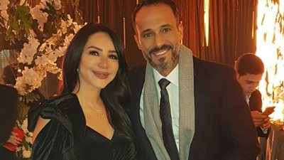 شاهد يوسف الشريف وزوجته من حفل زفاف تريزيجيه (صورة)