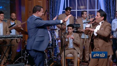 ليلة رأس السنة سهرة فنية رائعة مع أحمد شيبة مع عمرو عبد الحميد على TeN 