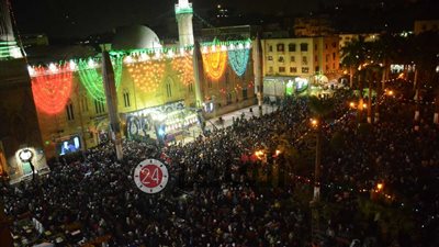احتفالات ضخمة في الليلة الكبيرة لمولد الحسين
