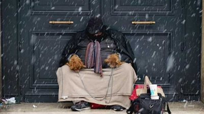 كنائس حلوان والمعصرة تفتح أبوابها لاستقبال المشردين بسبب سوء الأحوال الجوية