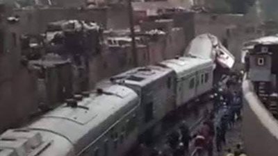عاجل.. حبس كبير فنيين ومراقب برج واثنين آخرين في حادث اصطدام قطارين بروض الفرج