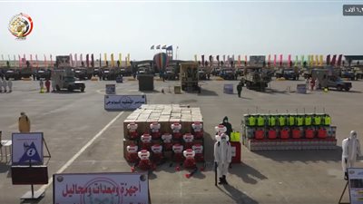 القوات المسلحة: احتياطيات عاجلة من المواد الغذائية وقواذف مطهرة لمواجهة كورونا