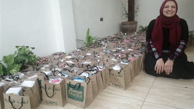 جمعية خيرية توزع حقائب تعقيمية على المرضى غير القادرين وأسر متضرري السيول