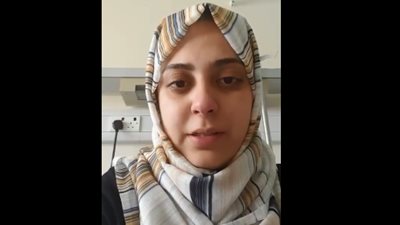 شاهد.. أول فيديو لمصرية مصابة بفيروس كورونا من داخل الحجر الصحي