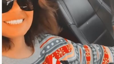 حلا شيحة تخالف دعوات “خليك في بيتك” وتخرج مع أولادها (فيديو)