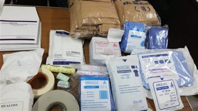 التحفظ على 790 ألف قطعة من المستلزمات الطبية في الإسكندرية