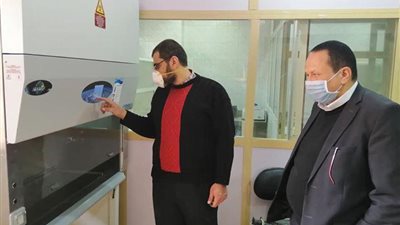 رسمياً.. إجراء تحاليل “Pcr” الخاص بكورونا داخل مستشفى حميات شبين الكوم