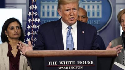 ترامب: موعد فتح النشاط الاقتصادي قراري أنا وليس قرار حكام الولايات