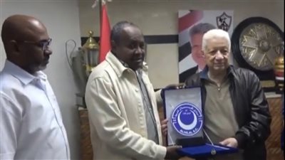 مرتضى منصور يستقبل رئيس الهلال ويؤكد: لن يؤثر أي مخلوق على العلاقة بين مصر والسودان