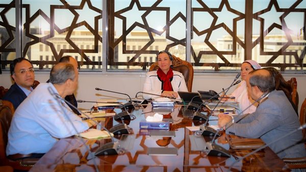 اجتماع وزيرة البيئة