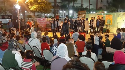 حضور جماهيري بالليلة الثانية لاحتفالات ليالي رمضان بمكتبة دمنهور