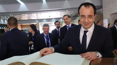 رئيس جمهورية قبرص يزور المتحف القومي للحضارة المصرية | صور 