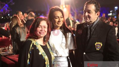 إلهام شاهين وبسمة وهبة أبرز حضور حفل سحور قناة النهار