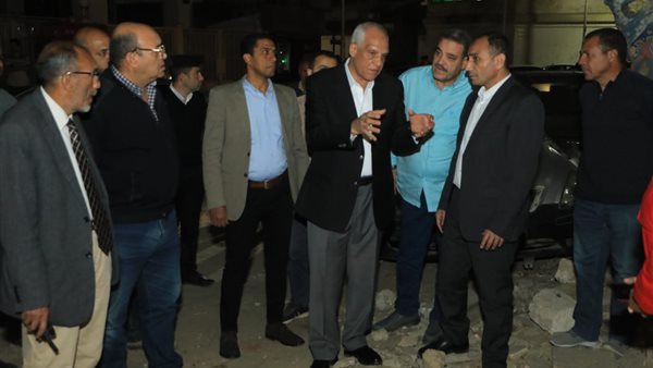 محافظ الجيزة خلال