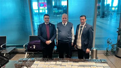 6620 علبة.. إحباط محاولة راكب آسيوي تهريب عبوات مستحضرات تجميل في مطار القاهرة