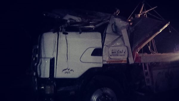 انقلاب سيارة نقل