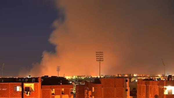 حريق بمنطقة الصداقة