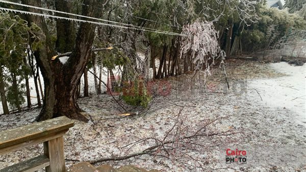 العاصفة في كندا