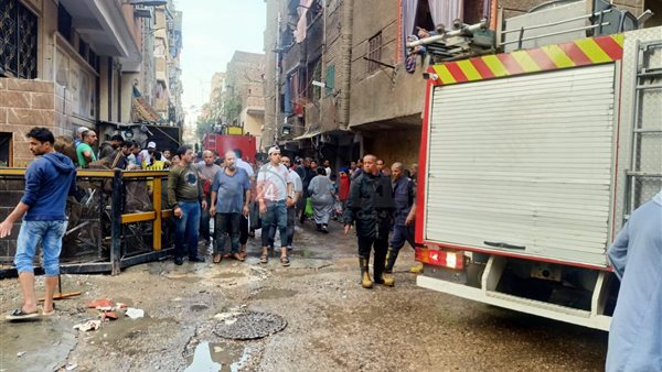 حريق في القليوبية