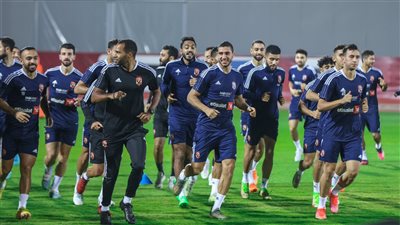 الأهلي يختتم تدريباته استعدادًا لمباراة فاركو في الدوري الممتاز