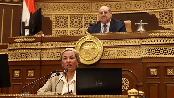 وزيرة البيئة في مجلس