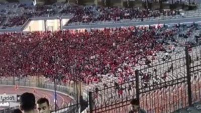 حضور كبير لجماهير الأهلي قبل انطلاق مباراة بيراميدز في نهائي كأس مصر| بث مباشر