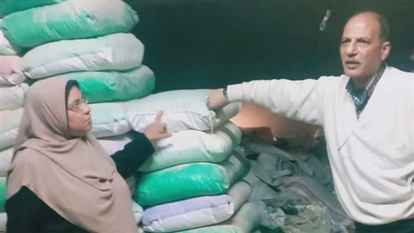 ضبط 38 طن أعلاف بالمنوفية