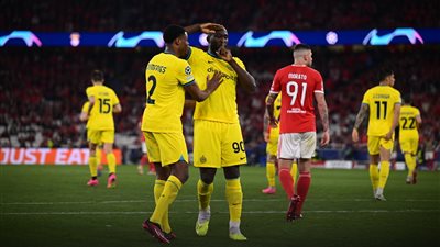 دوري أبطال أوروبا.. إنتر يضرب بنفيكا بثنائية في ربع النهائي