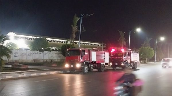 موقع الحريق